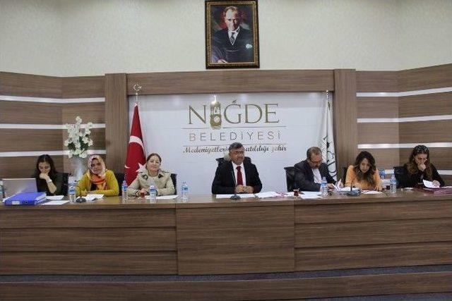 Niğde Belediye Meclisi Mayıs Ayı Toplantısını Yaptı