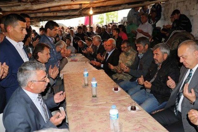 Başkan Ergün’den Şehit Ailelerine Taziye Ziyareti