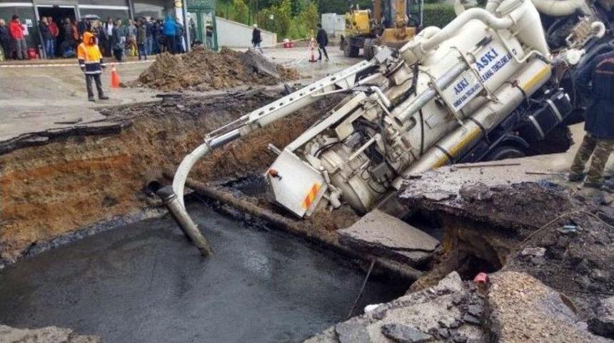 Başkent&rsquo;te &Ccedil;ukura D&uuml;şen D&uuml;şene