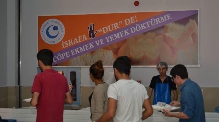 Adıyaman &Uuml;niversitesi&rsquo;nde &lsquo;sofrada Sıfır Atık&rsquo; Uygulaması Başlatıldı