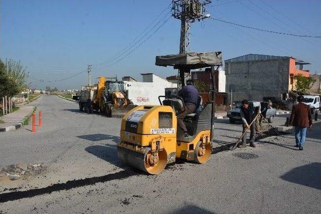 Şehzadeler’de Asfalt Çalışması Başladı 1
