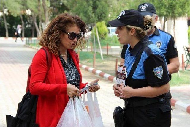 Manisa Emniyetinden Broşürlü Bilgilendirme