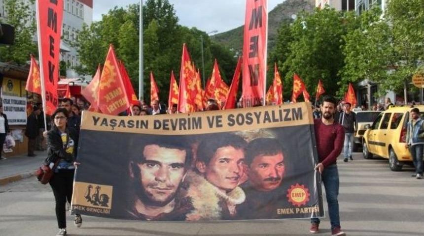 Tunceli&rsquo;de Deniz Gezmiş Ve Arkadaşları Anıldı