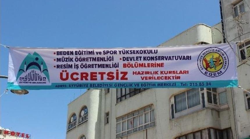 Eyy&uuml;biye Belediyesinden &Uuml;cretsiz Yetenek Kursu
