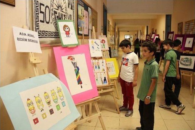 2 Ortaokul Öğrencisi Sosyal Medya Bağımlılığını Resmetti 1