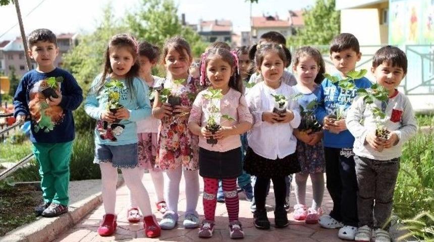 Yenimahalle&rsquo;de Minik Eller Toprakla Buluştu
