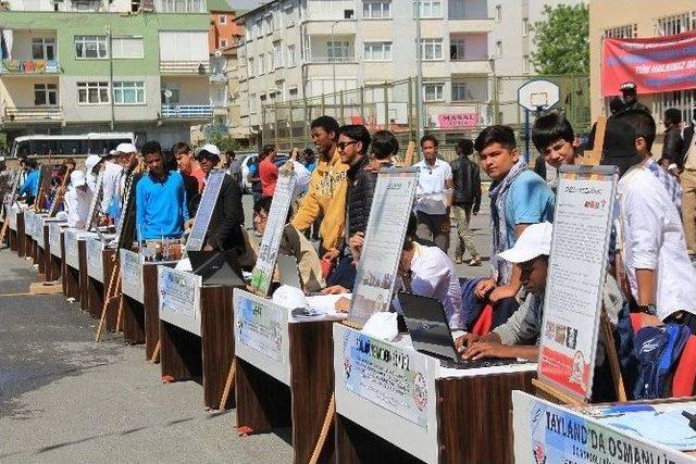 Uluslararası Mustafa Germirli Anadolu İmam Hatip Lisesi ’tübitak Bilim Sergisi’ Açıldı