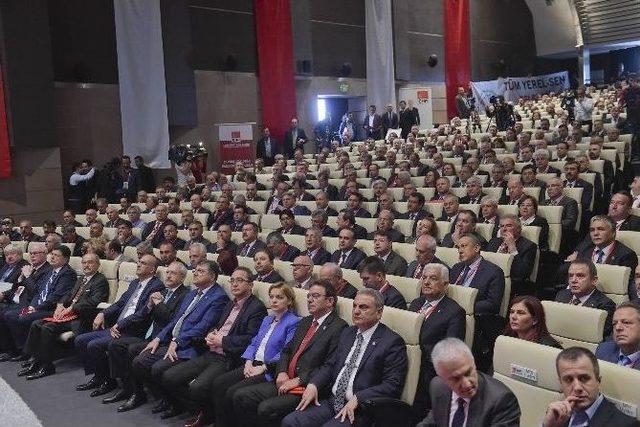 Kılıçdardoğlu Chp’li Belediye Başkanları İle Bir Araya Geldi