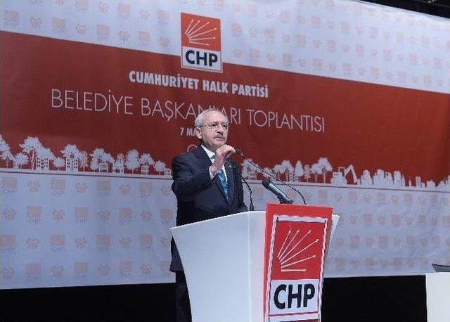 Kılıçdardoğlu Chp’li Belediye Başkanları İle Bir Araya Geldi