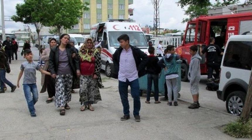 Gaziantep&rsquo;teki Ev Yangını Korkuttu