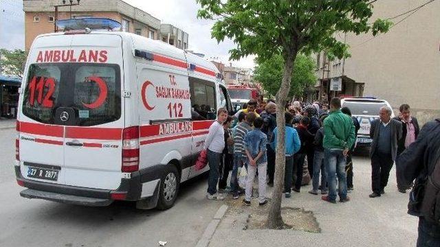 Gaziantep’teki Ev Yangını Korkuttu