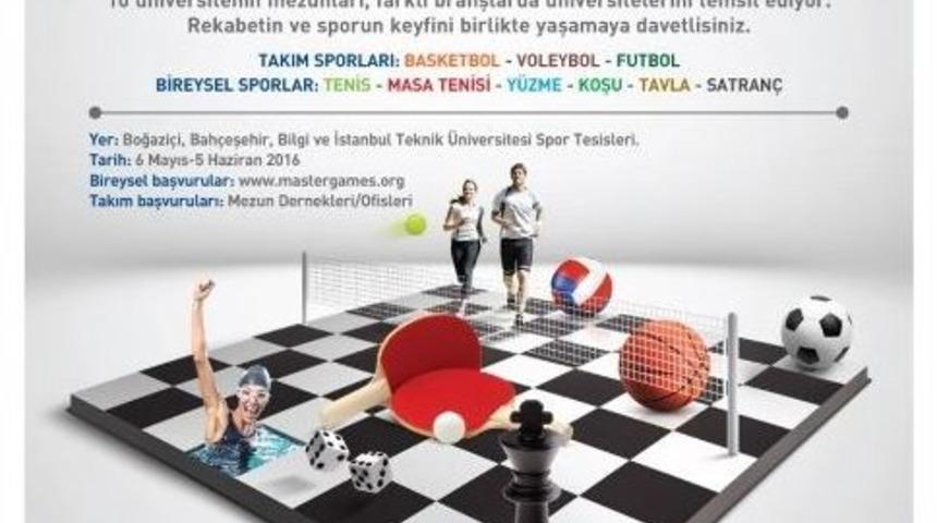 &Uuml;niversite Mezunlarının Yarıştığı Mastergames Turnuvası Başladı