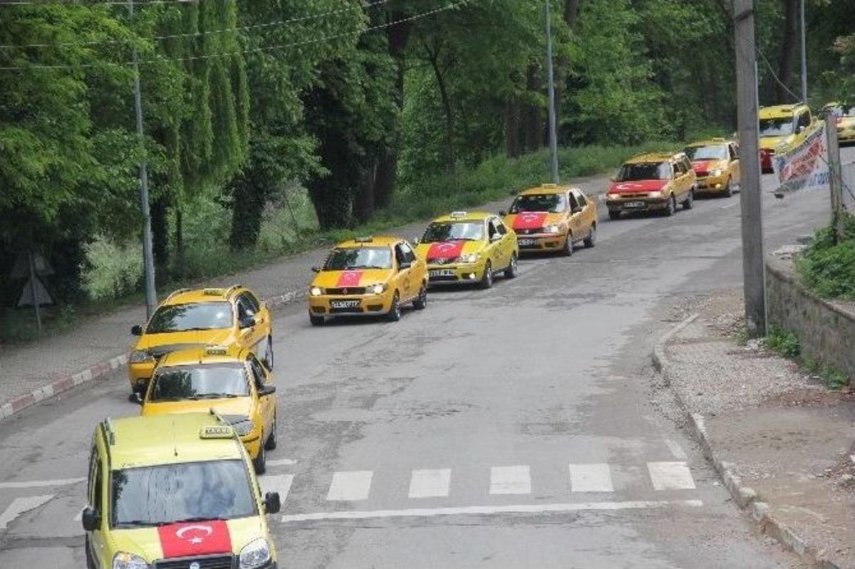 Bartın&rsquo;da &rsquo;ter&ouml;re Lanet, Şehide Saygı&rsquo; Konvoyu