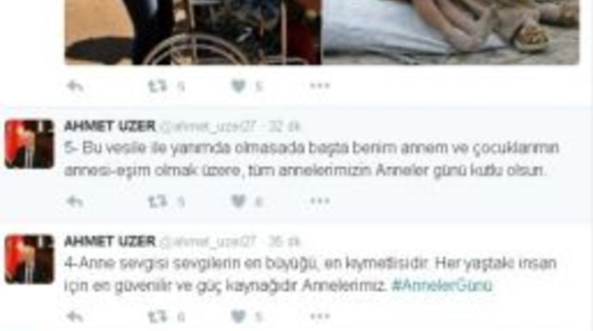 Milletvekili Ahmet Uzer&rsquo;den Duygusal Anneler G&uuml;n&uuml; Mesajı