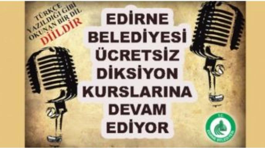 38.d&ouml;nem Diksiyon Kursu Kayıtları Devam Ediyor