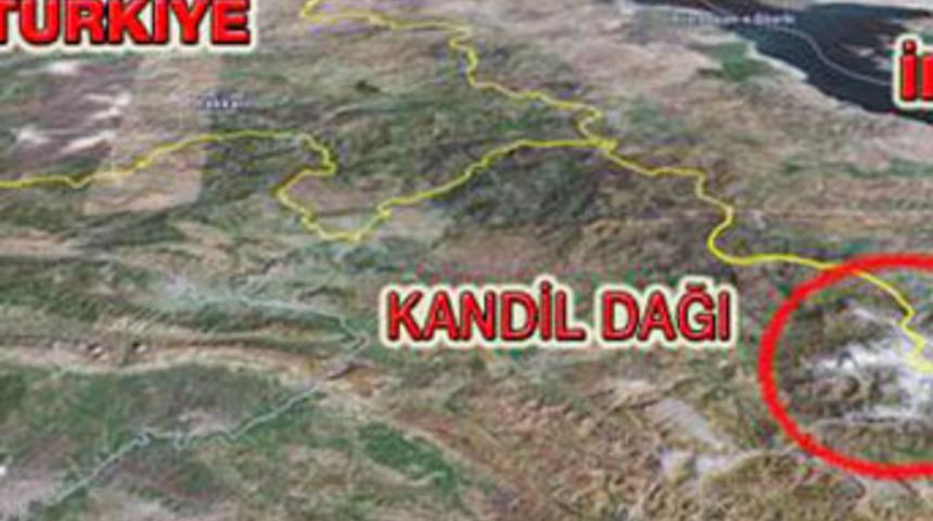 T&uuml;rk jetleri Kandil'i, yolları bile vuruyor