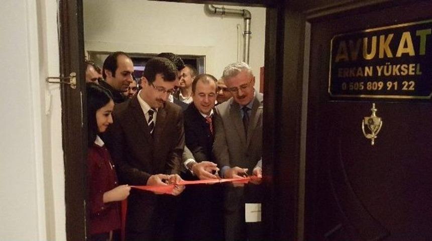 Avukat Erkan Y&uuml;ksel Yeni B&uuml;rosunu Hizmete A&ccedil;tı