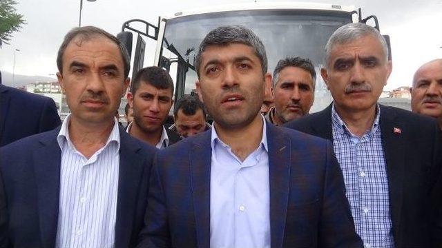 Malatyalı Minib&uuml;s&ccedil;&uuml; Ve Servis&ccedil;iler, G&ouml;n&uuml;ll&uuml; Olarak Cumhurbaşkanının Mitingine &Uuml;cretsiz Yolcu Taşıdı 1