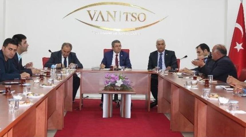 Ulaştırma Sekt&ouml;r&uuml; Van Tso&rsquo;da Sorunlarını Tartıştı