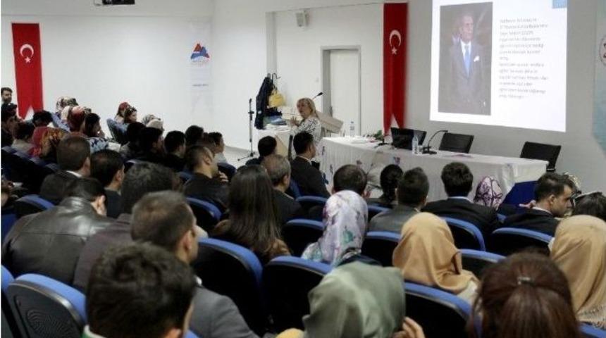 Ağrı İbrahim &Ccedil;e&ccedil;en &Uuml;niversitesi Aday &Ouml;ğretmenleri Ağırladı