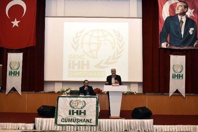 Gümüşhane’de ‘mavi Marmara Ve Beytül Makdis’in Önemi’ Konferansı