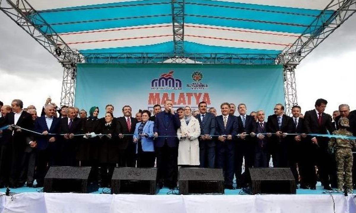 Cumhurbaşkanı Erdoğan, Malatya&rsquo;da 460 Milyon Tl Tutarındaki 64 Tesisin A&ccedil;ılışını Yaptı