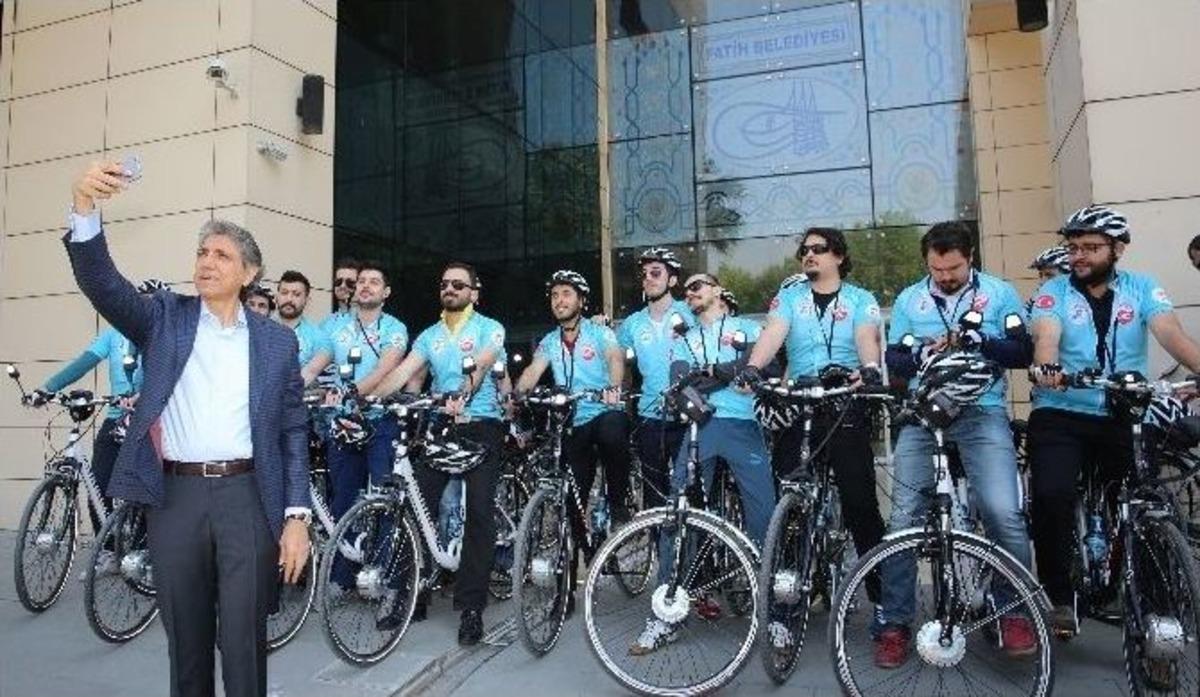 Tarihi Yarımada Fatih&rsquo;te Bisiklet Ş&ouml;leni