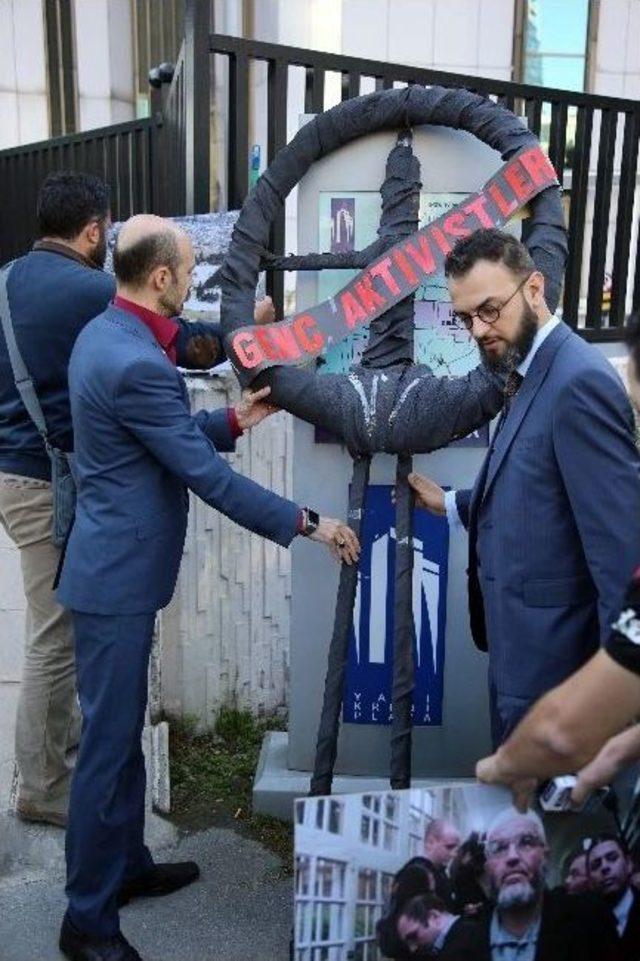 İsrail Konsolosluğu Önünde “raid Salah” Protestosu