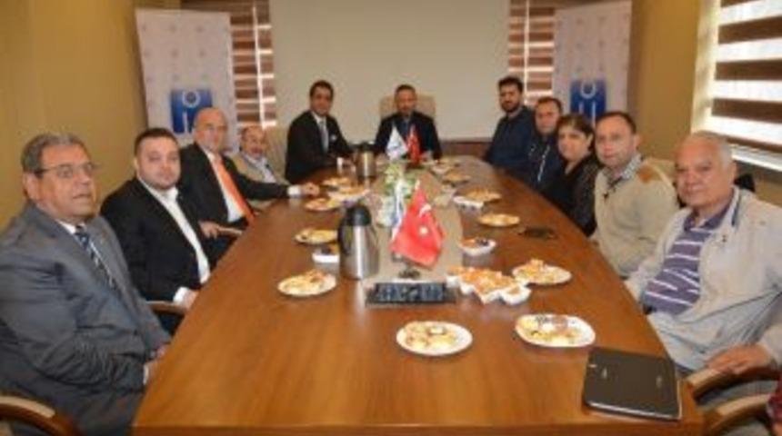 Başkan Doğan&rsquo;dan İnşaat&ccedil;ılara Ziyaret