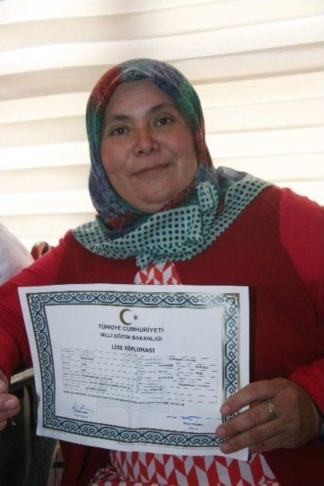 (özel Haber) Anneler Günü Hediyesi Engelli Oğlunun Lise Diploması Oldu 1