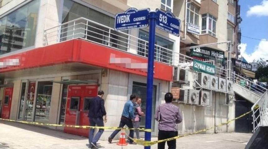 Başkentte Banka Soygunu Son Anda &Ouml;nlendi