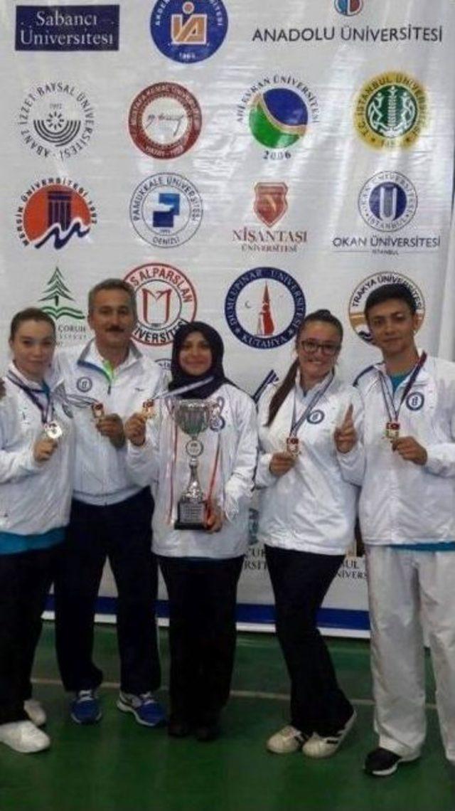 Bartın Üniversitesi Karate’de Türkiye İkincisi Oldu