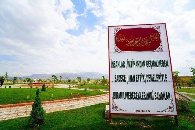 Şehir Mezarlığına 17 Dönümlük Park 1