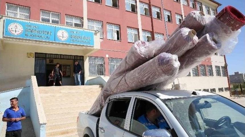 Haliliye Belediyesi Okul Mescitlerini Halıyla Donattı