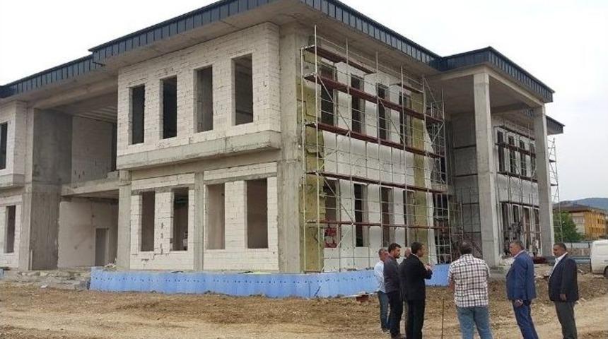 Başkan To&ccedil;oğlu Karacasu Park&rsquo;ta İncelemelerde Bulundu