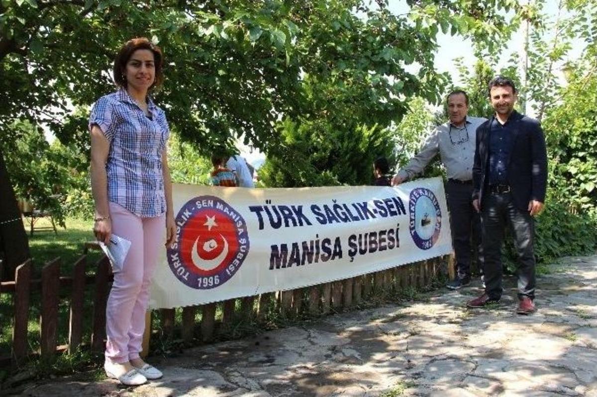 T&uuml;rk Sağlık Sen &Uuml;yeleri Kahvaltıda Buluştu