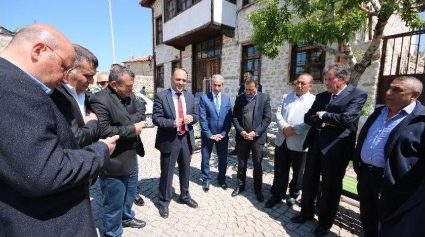 Beyşehir Tarihi Kentlerin Başkanlarını Ağırladı