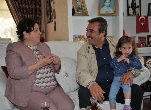 Çetin, Şehit Anneleriyle Buluştu 1