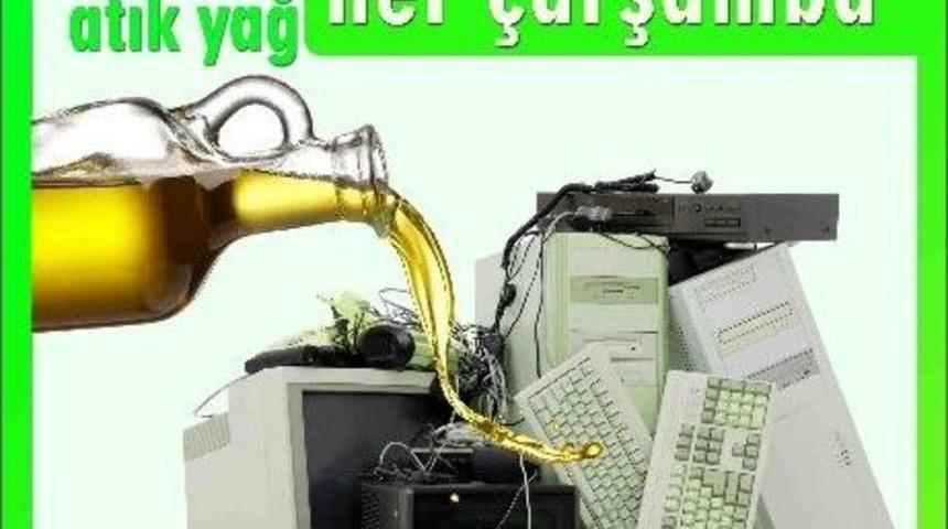 İzmit&rsquo;te Atık Yağlar Bir &ldquo;alo&rdquo; İle Toplanıyor