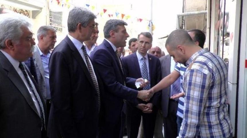 Chp Heyeti Roketlerin Hedefi Olan Kilis&rsquo;te Esnafları Ziyaret Etti