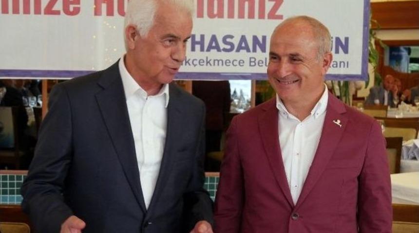 Başkan Akg&uuml;n, Derviş Eroğlu&rsquo;nu Ağırladı