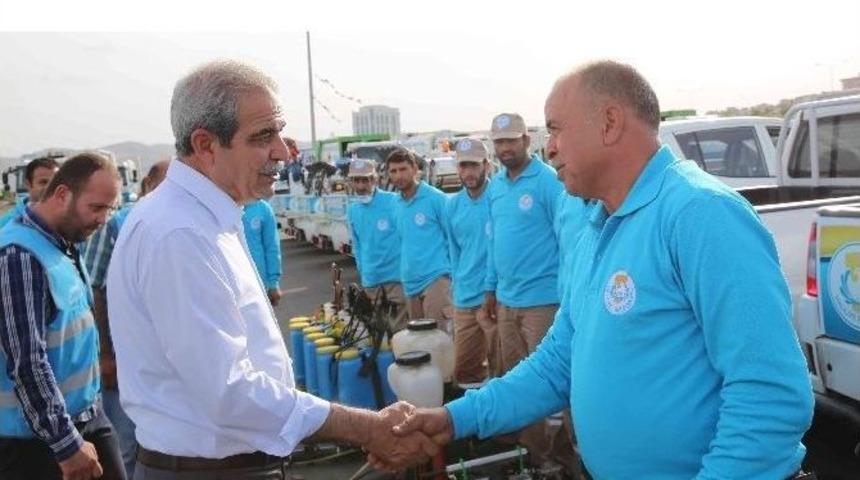 Demirkol İla&ccedil;lama Yapan Personelle Bir Araya Geldi