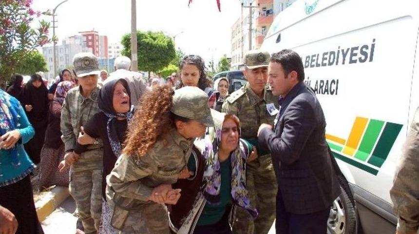 Şehit Son Kez Baba Ocağına Getirildi