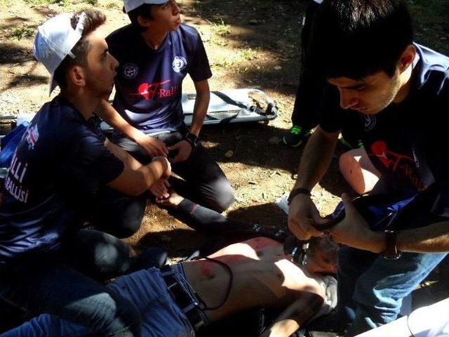 Geleceğin Sağlık&ccedil;ıları 2. Kez Tralli Travma Rallisinde Yarıştı 1
