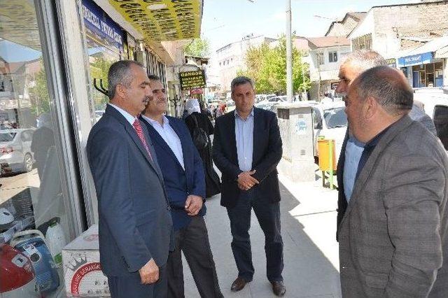 Belediye Başkan Vekili Kardağı’ndan Esnaf Ziyareti