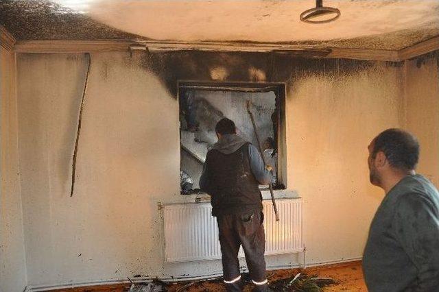 Bulanık&rsquo;ta Korkutan Yangın 1