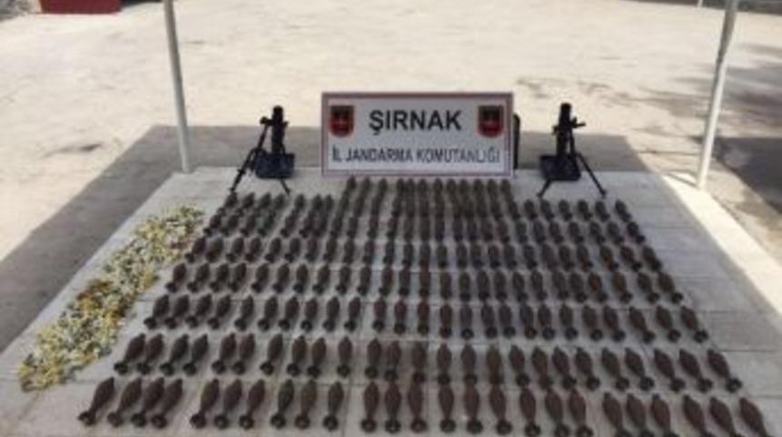 Şırnak&rsquo;ta 187 Adet Havan Topu Ele Ge&ccedil;irildi