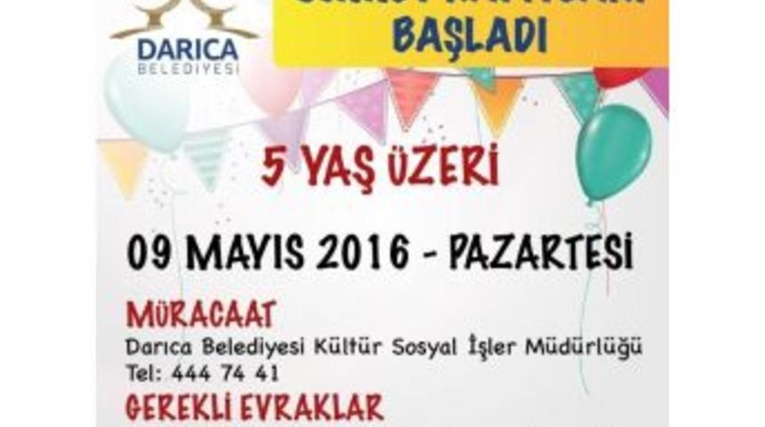 Darıca&rsquo;da S&uuml;nnet Kayıtları Başladı