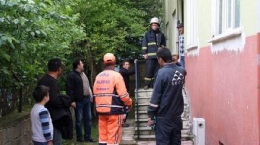 Bolu&rsquo;da Ev Yangını