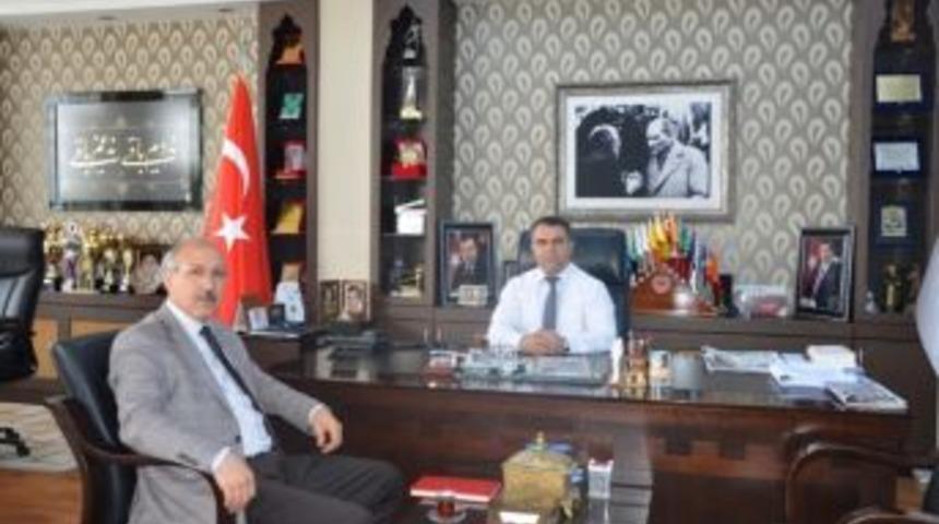 Başkan Aksoy&rsquo;a Davet Ziyareti